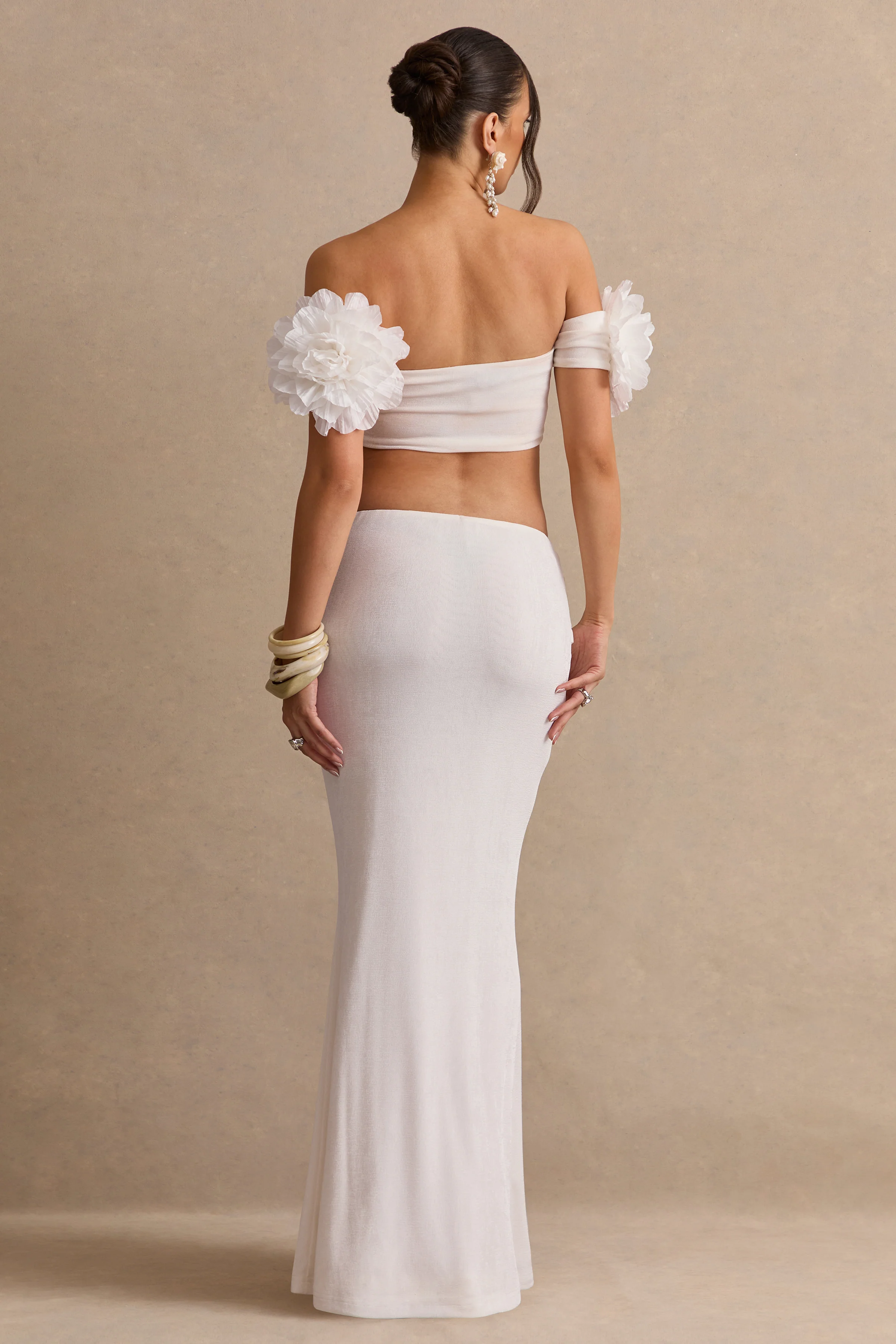 Arwenne | White Maxi Skirt - Image 3